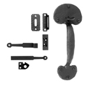 RTNBR - Bean Rim Latch - Gates up to 4" Thick