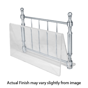 Wave Floor Magazine Rack