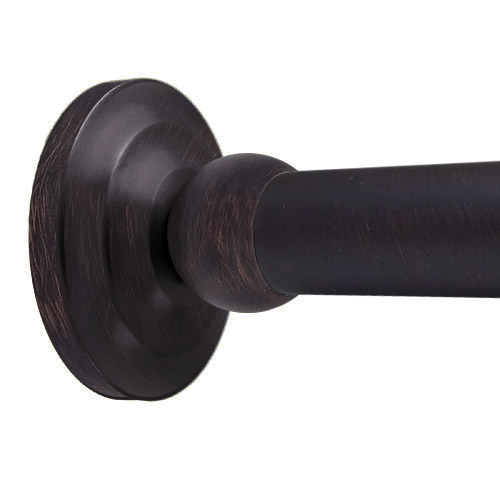 Deluxe Traditional Bronze Shower Rod