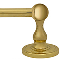 Georgetown - 18" Towel Bar - Polished Brass