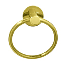 Palm Springs - Towel Ring - Polished Brass