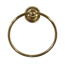 Baltic Towel Ring - Polished Brass