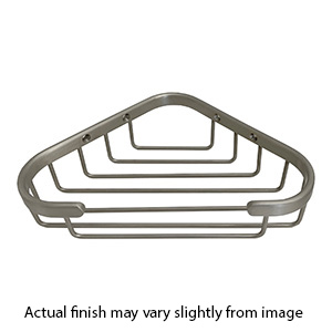 8.5" Triangular Corner Shower Basket - Satin Nickel