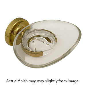 Baltic - Soap Dish Holder - Polished Brass
