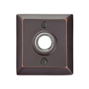 2409 - Doorbell Button with Quincy Rosette