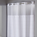 71" W x 77" L - Alexandria - RePET Hookless Shower Curtain