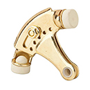 Hinge Pin Door Stop - Polished Brass
