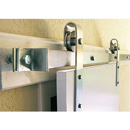 Barn Door Rolling Hardware - Stainless Steel