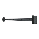 15-5/8" Bean Strap Hinge - Surface Mounting - Rough Iron