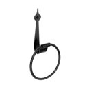 AB5BP - Spear Design - Towel Ring - Black