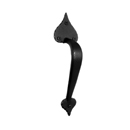 RPDBP - Heart 11" Door Pull - Rough Iron