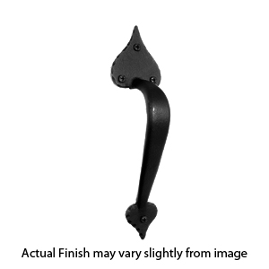 RPDBP - Heart 11" Door Pull - Rough Iron