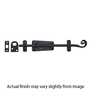 RL6BP - 9.75" Forged Iron Surface Bolt