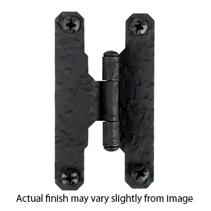 RH2BQ - H Cabinet 3/8" Offset Hinge - Rough Iron