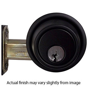 SM9BG - Single Cylinder Deadbolt - Flat Black