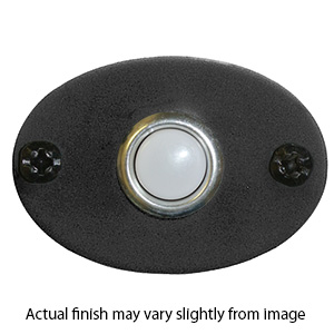 AMQBP - Bean Door Bell Button - Smooth Iron