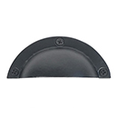 APUBP - Smooth Iron - 3.5" Bin Pull - Black