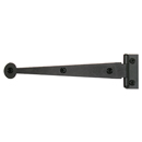 AIYBQ - 6" Bean Strap Hinge - Smooth Iron