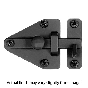 AL5BR - 1 13/16" Arrowhead Latch - Smooth Iron