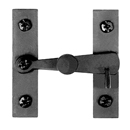 ALJBR - Bar Knob Cabinet Latch - Smooth Iron