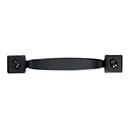 APCBP - Smooth Iron - Small Square Pull - Black