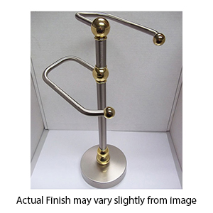 Allied Brass Countertop Hand Towel Holder Nickel Brass