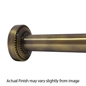 180 long antique brass 1 diameter curtain rod