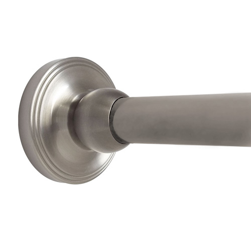 Deluxe Regal - Shower Rod - Brushed/ Satin Nickel