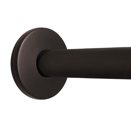 Contemporary Oil Rubbed Bronze Shower Rod