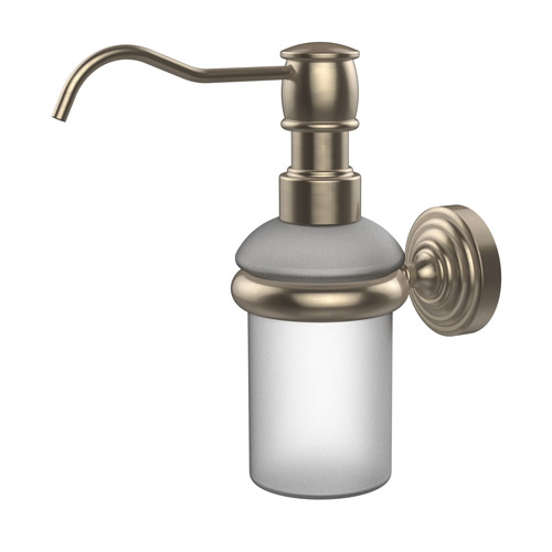 Waverly Wall Mounted Soap Dispenser Antique Pewter