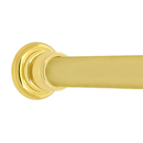 Charlie's - Shower Rod - Unlacquered Brass