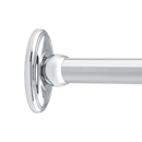 Classic Traditional - Shower Rod - Polished Chrome