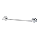 C8320-12 - Contemporary Round Crystal - 12" Towel Bar