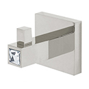 C8480 - Contemporary Square Crystal - Robe Hook