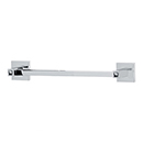 C8420-12 - Contemporary Square Crystal - 12" Towel Bar