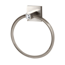 C8440 - Contemporary Square Crystal - Towel Ring