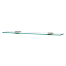 A8455-24 - Contemporary Square - 24" Glass Shelf