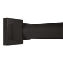 36" Shower Rod - Contemporary Square - Oil Rubbed Bronze