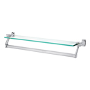 A6527-25 - Cube - Glass Shelf w/Towel Bar