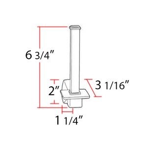 A6567 - Cube - Reserve Tissue Holder