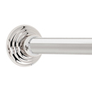 36" Shower Rod - Embassy - Polished Nickel