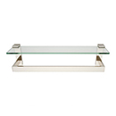 A6427-24 - Linear - 24" Glass Shelf w/ Towel Bar