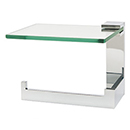 A6465L - Linear - Left Hand Tissue Holder w/ Glass Shelf