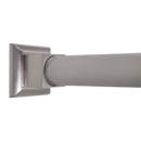 36" Shower Rod - Manhattan - Satin Nickel