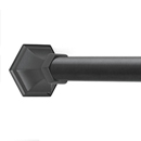 36" Shower Rod - Nicole - Oil Rubbed Bronze