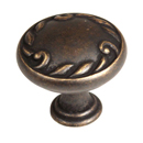 A3650-14 - Ornate Collection - 1.25" Cabinet Knob