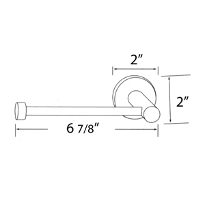 A8361 - Contemporary Round - Universal Tissue Holder