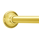 Yale - Shower Rod - Polished Brass