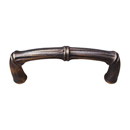 Bamboo - 4" Cabinet Pull - Bronze Rubbed
