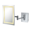Single-Sided Switcheable LED Rectangular Wall Mirror